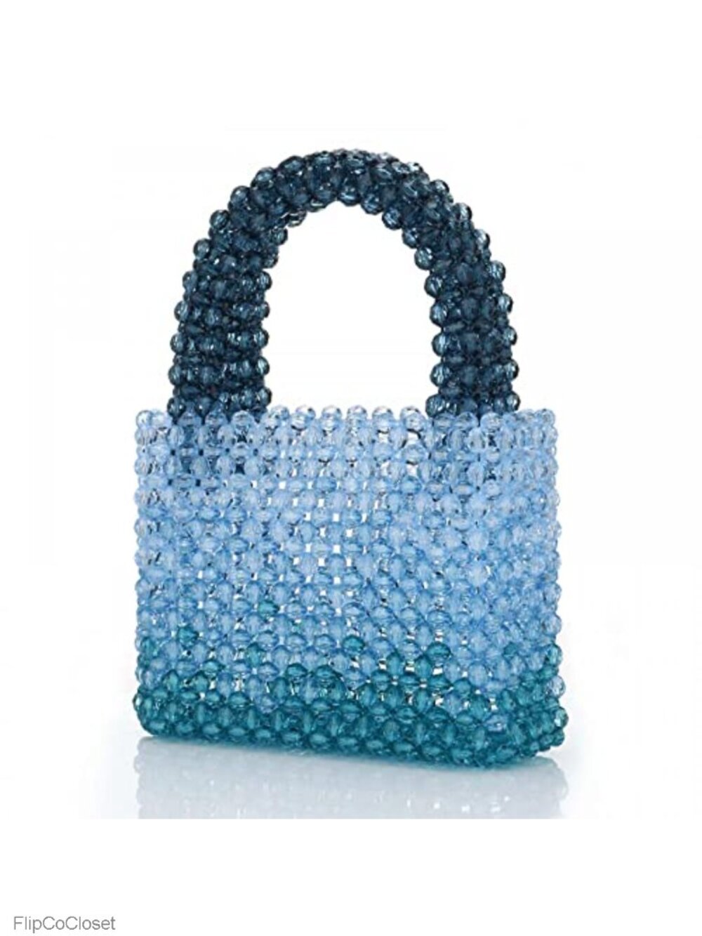 Handmade Beaded Tote Bag Acrylic Evening Clutch for Women Party Wedding